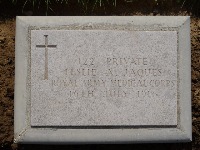 Struma Military Cemetery - Jaques, Leslie